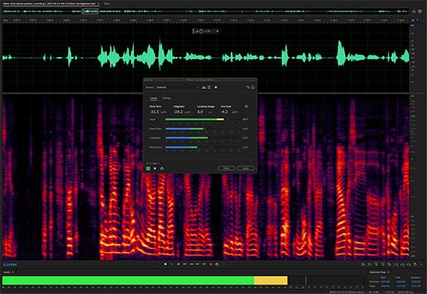 Loudness Meter cung cấp công cụ đo độ ồn dựa trên tiêu chuẩn ITU