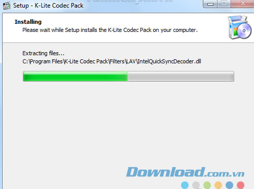 Phiên bản đầy đủ của gói Codec K-Lite