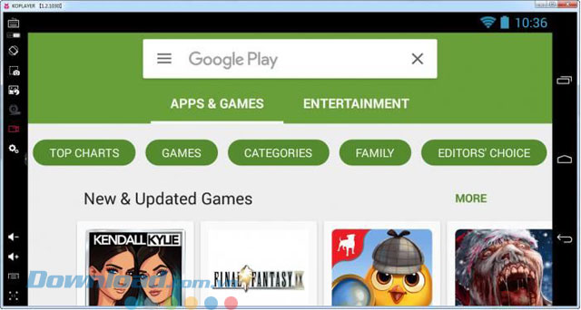 Truy cập Cửa hàng Google Play từ máy tính của bạn