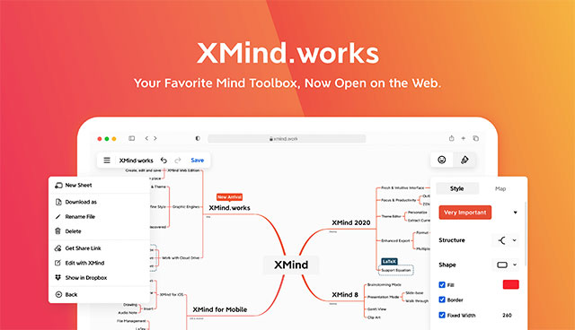 XMind là phần mềm lập bản đồ tư duy trực quan, hiện đại và chuyên nghiệp